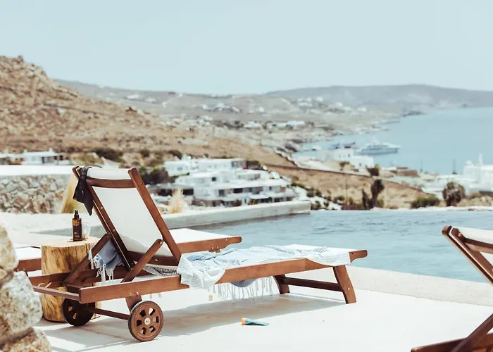 M-vibes Mykonos Lägenhetshotell Kalafati